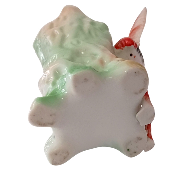 Vtg Flamingo MINI Vase Planter Japan Porcelain Succulent Air Plants Kitschy READ - Picture 5 of 16